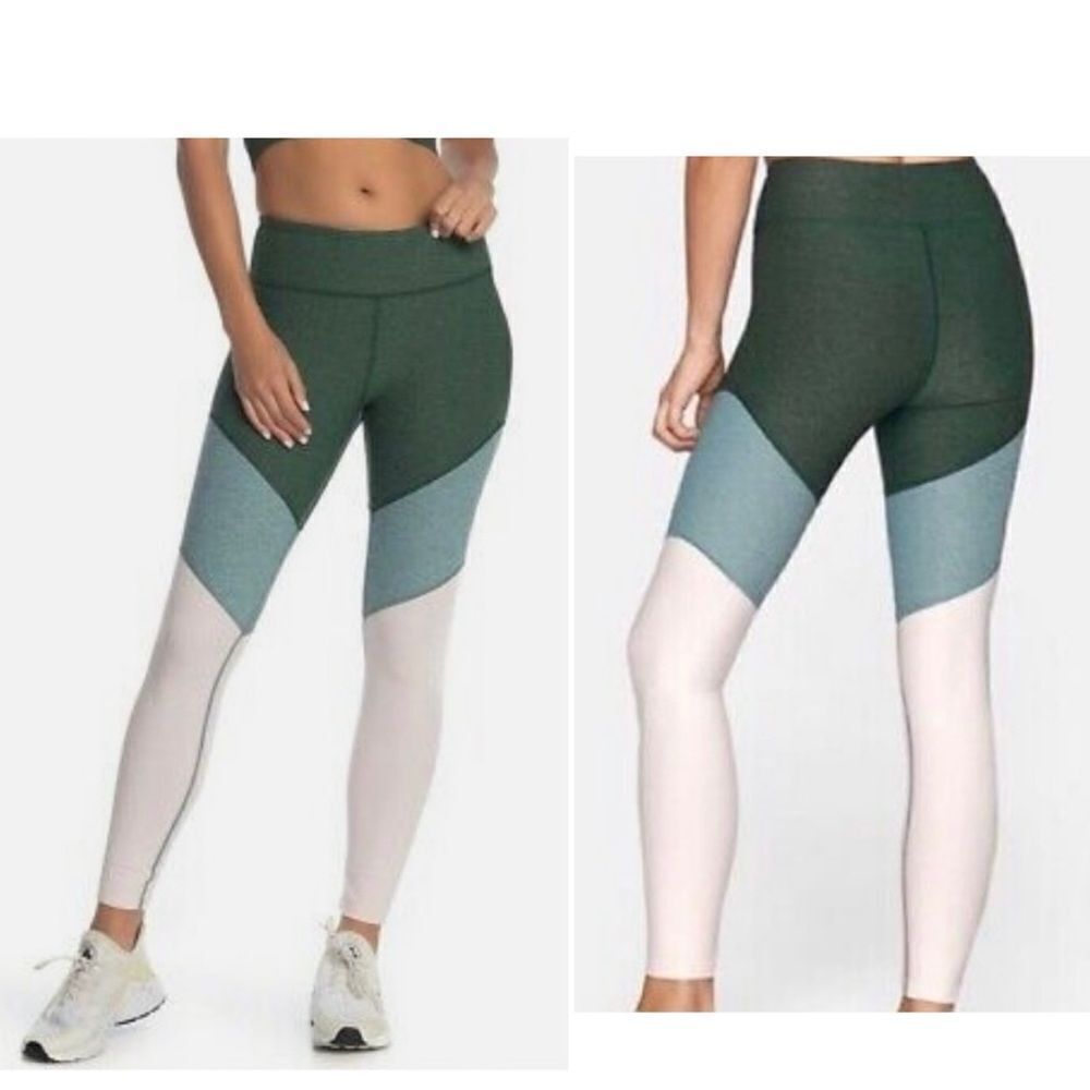 Outdoor Voices Hunter/Slate/Ballet 7/8 Springs Leggings-M